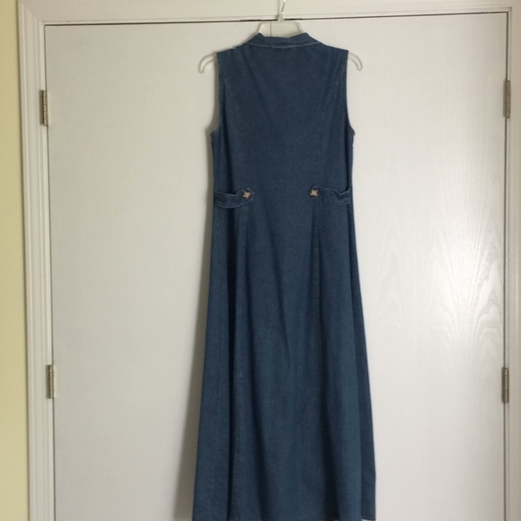 Denim Maxi Dress - Picture 2 of 3